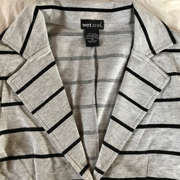 Striped cotton blazer - Picture 4 of 5